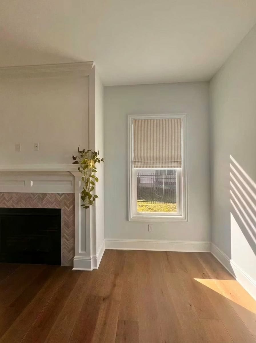Customer photo review of Zaria Custom Roman Shades