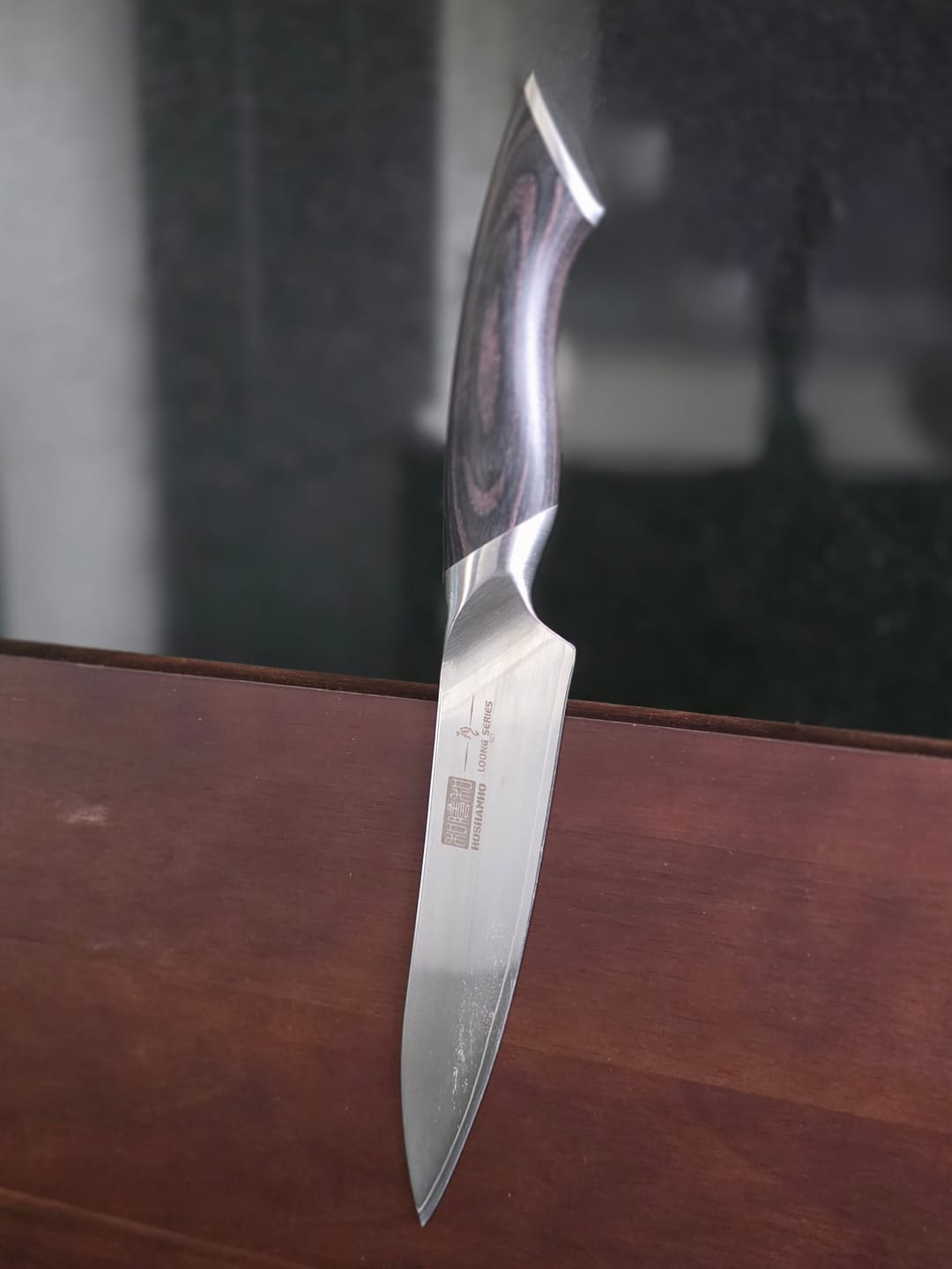 Customer photo review of 9-Piece Chef Knife Set with Block