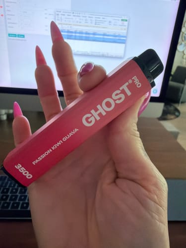 Customer photo review of Ghost® Pro 3500 - Puff Jetable / Vape Disposable 2% Nicotine