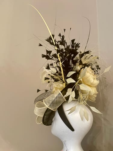 Customer photo review of Ostrich Feather Spines 60cm x 3pcs - FE018