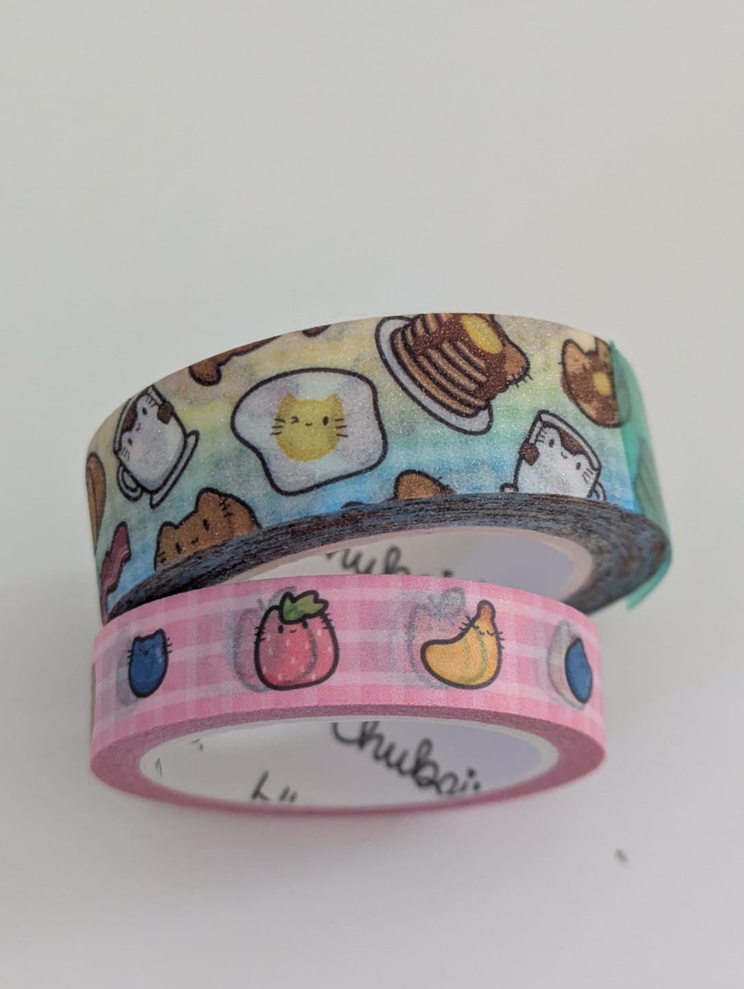 Customer photo review of Purr-fect Breakfast Washi Tapes (Set of 2)