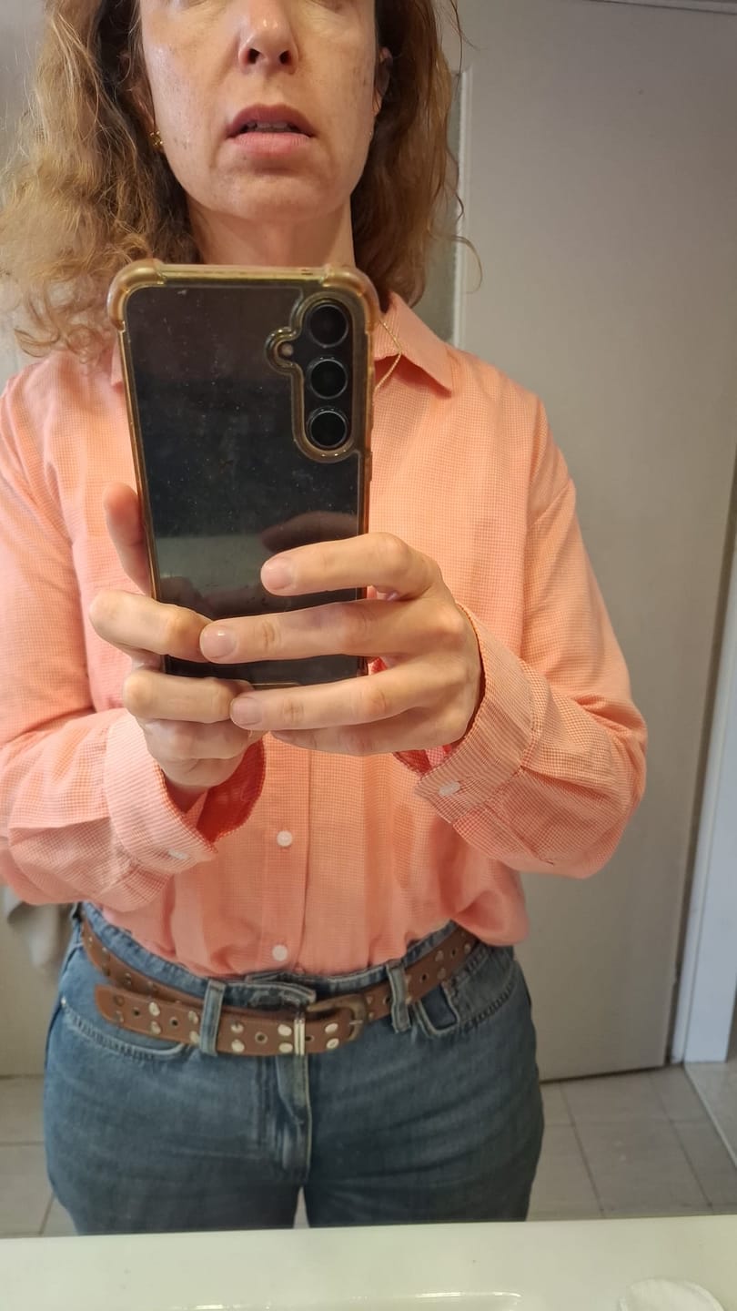 Customer photo review of חולצת גפן