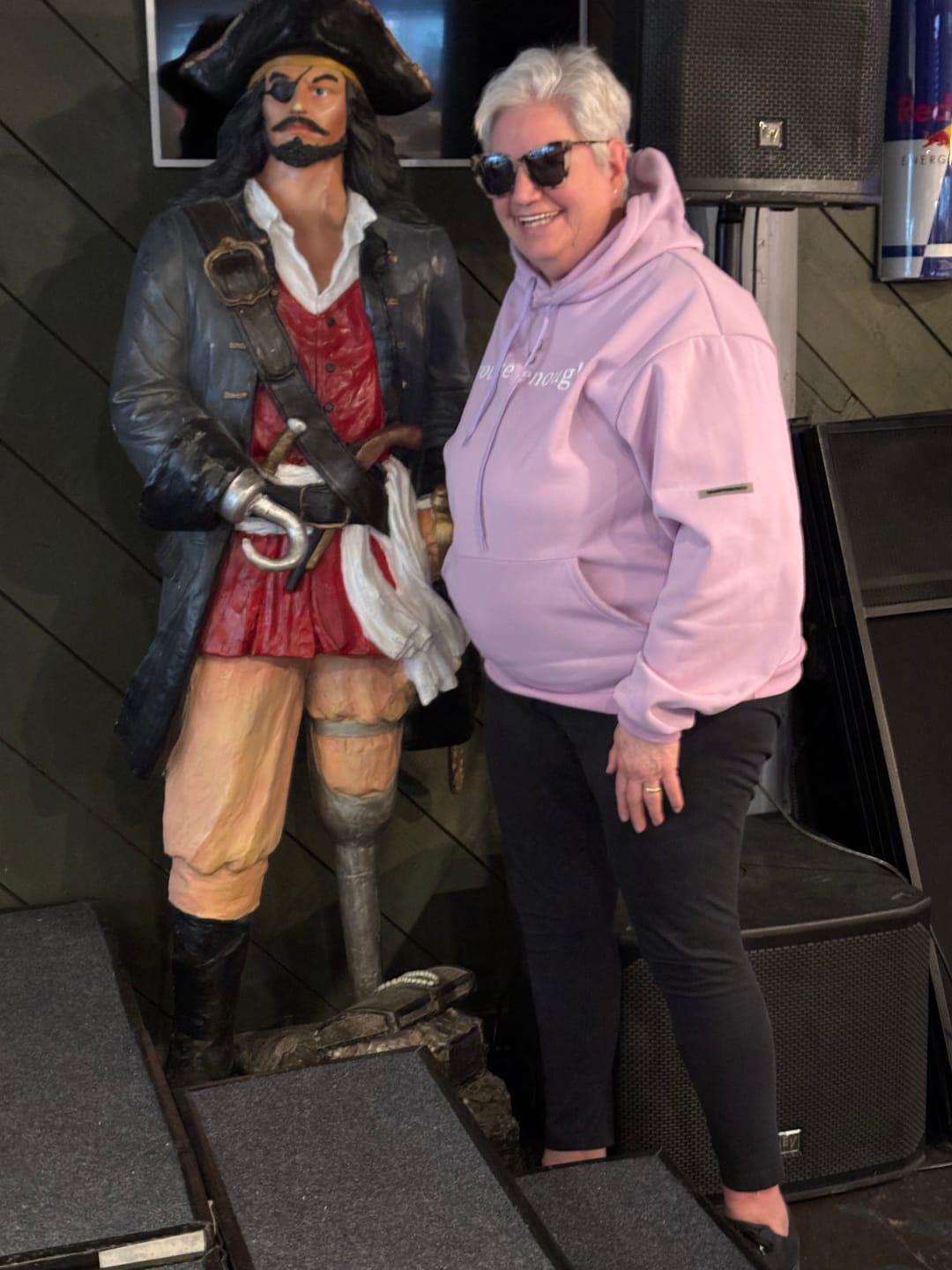 Customer photo review of The Original 'Dear Person Behind Me' Hoodie