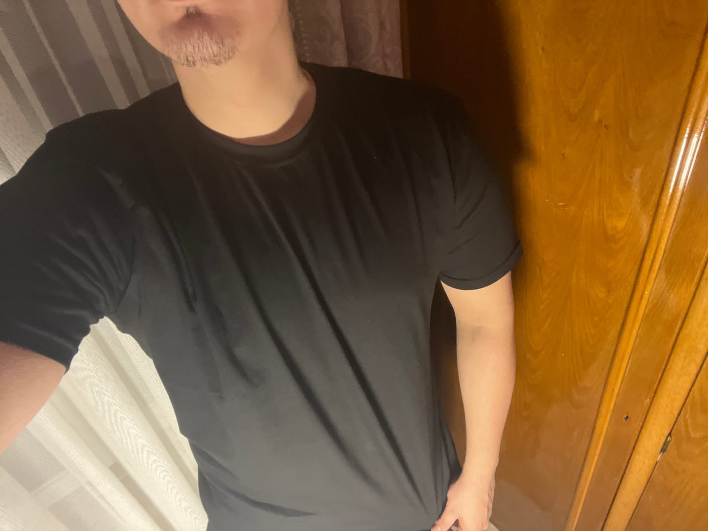 Customer photo review of Sıfır Yaka Tişört – %100 Pamuk, 160gr Kompak Penye | GİYTEKS