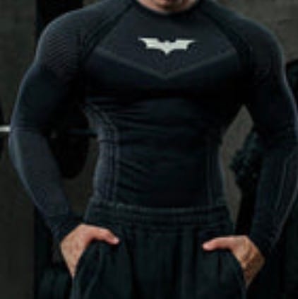 Customer photo review of 8004 - Batman Compression Longsleeves