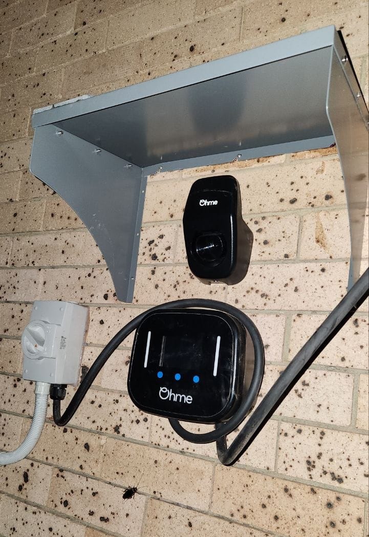 Customer photo review of Electric Vehicle Charger Cover