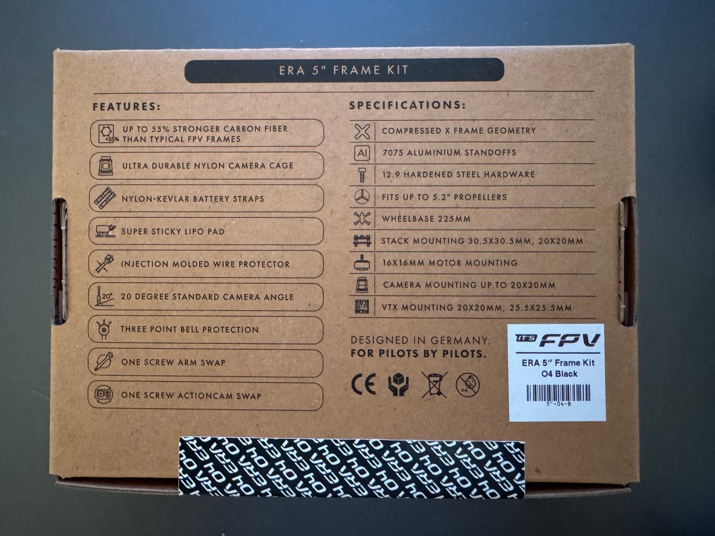 Customer photo review of ERA 5″ Frame Kit O4