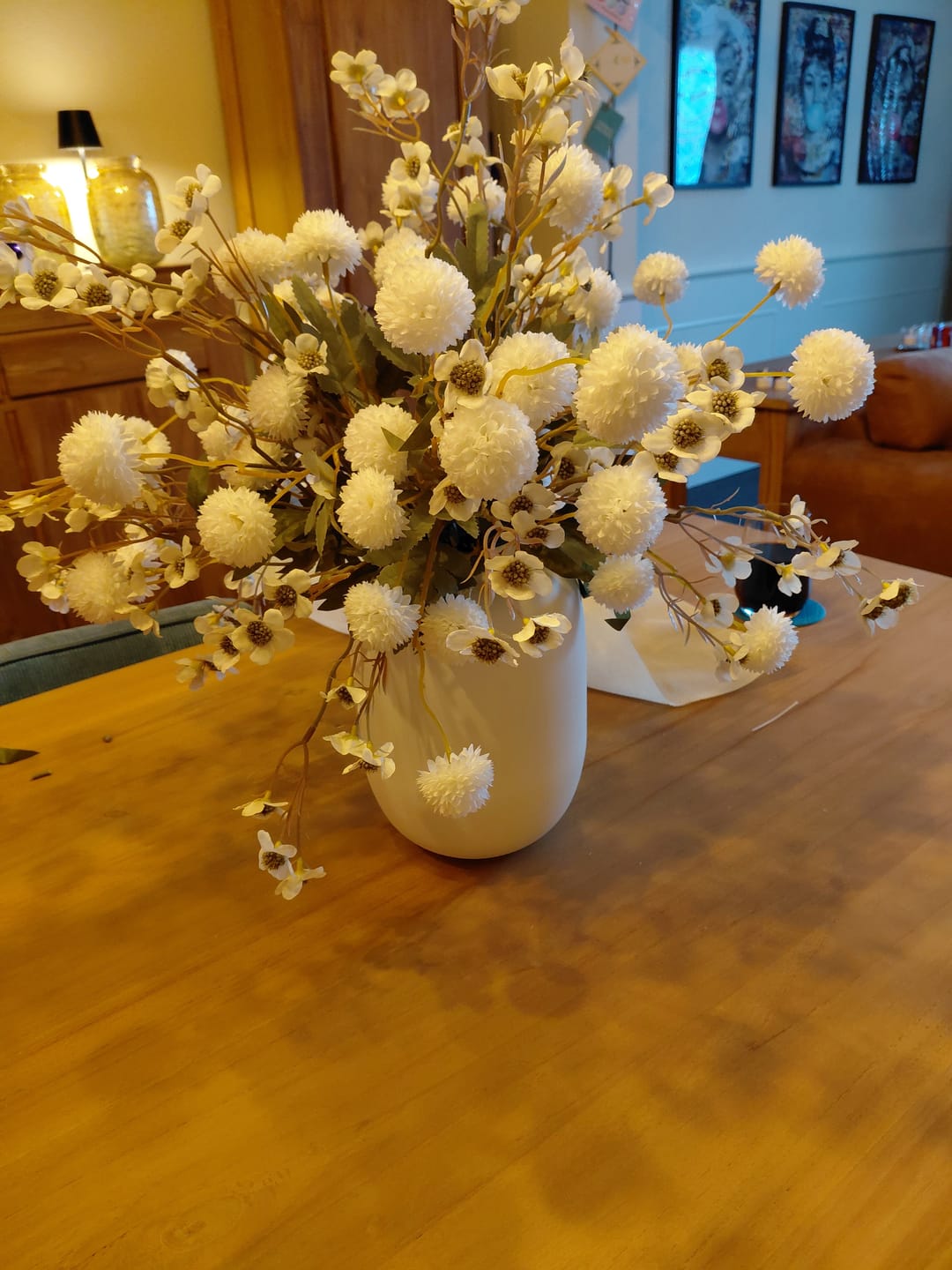 Customer photo review of Wax Arrangement - Wit
