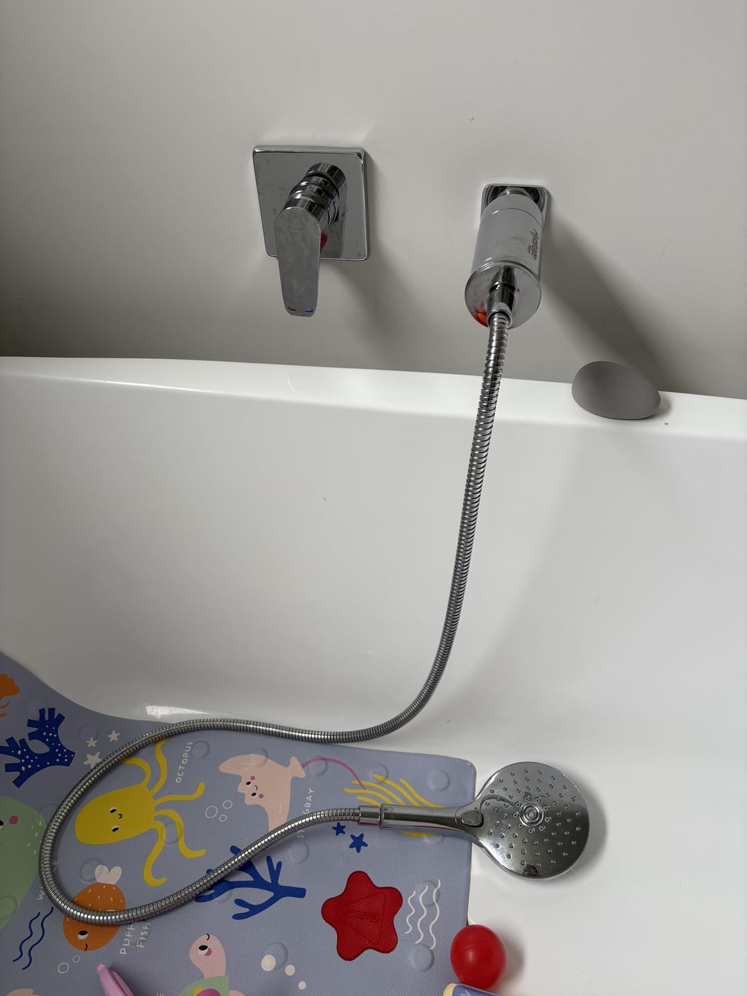 Customer photo review of Shower Filter NZ | NaturaWai - Chlorine Removal for Skin & Hair