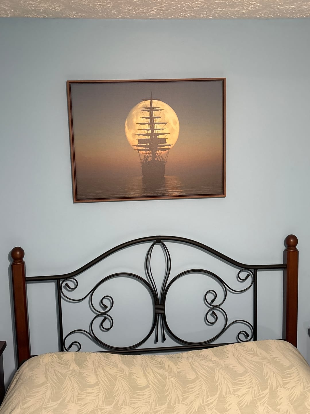 Customer photo review of Vintage Ship Wall Art