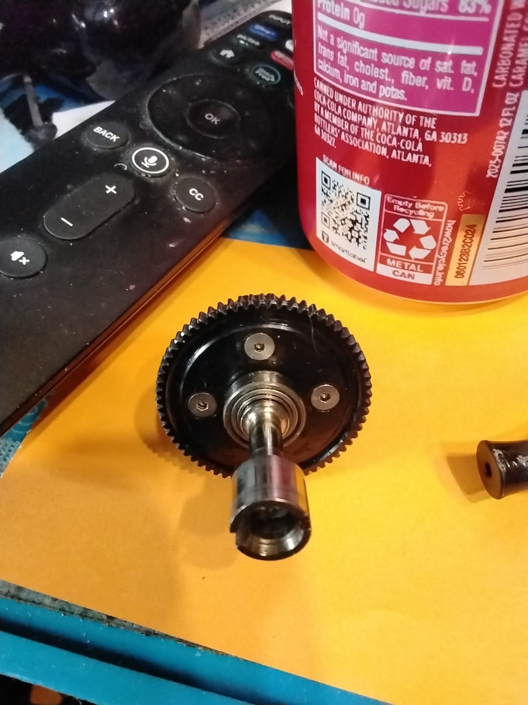 Customer photo review of 42T Metal Steel Spur Gear For RZ001 and 1/10 Rally Car