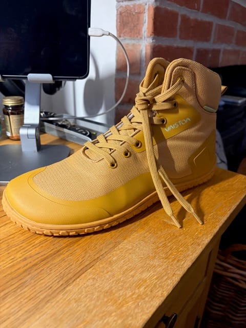 Customer photo review of Vaistoa Tuohi 2 | Barefoot Light Hiking Shoes