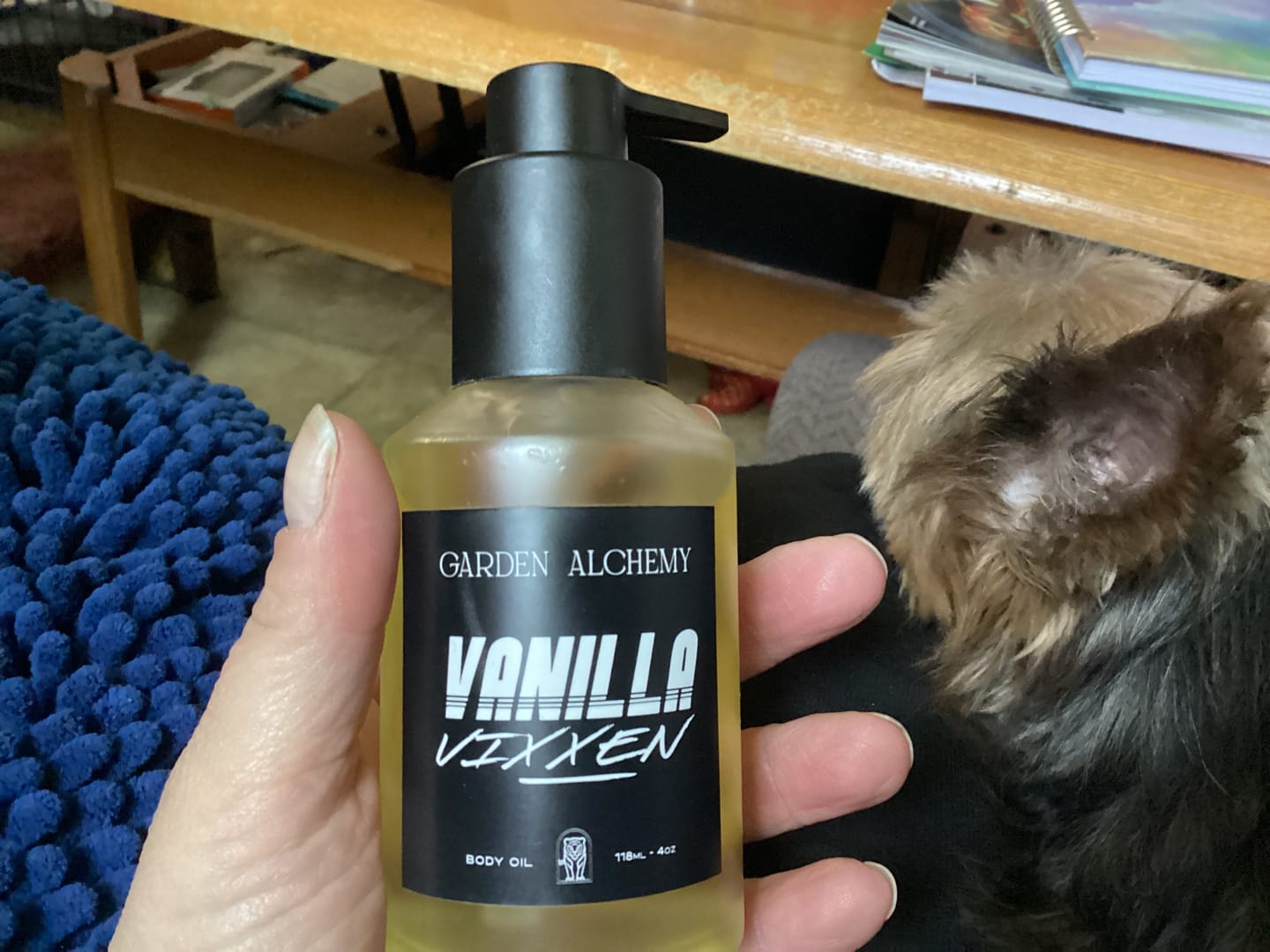 Customer photo review of VANILLA VIXXEN BODY OIL