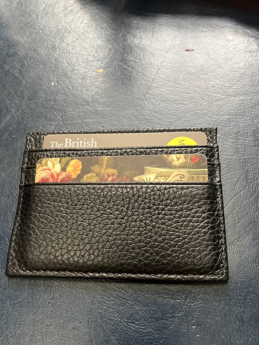Customer photo review of Leather Card Holder