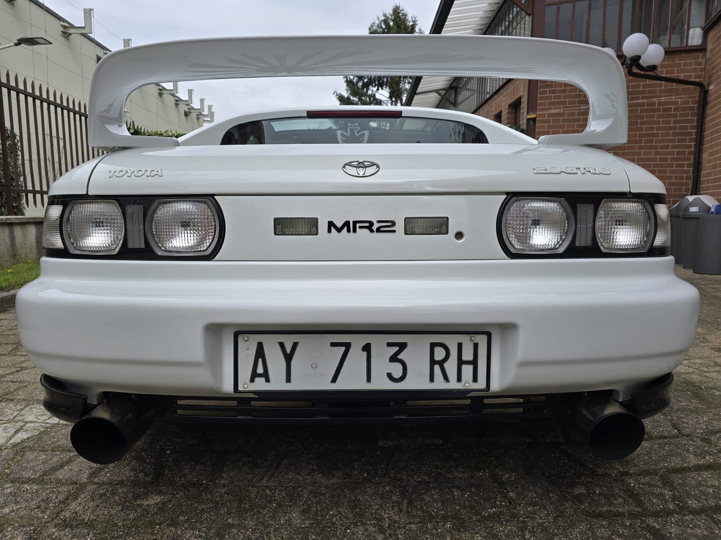 Customer photo review of 1991-1998 SW20 "MR2" Kouki Center Panel Reproduction Emblem w/ Optional Gold Plating