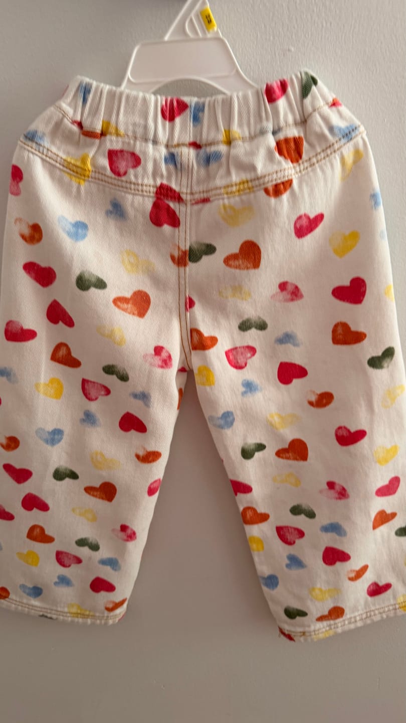 Customer photo review of Sweetheart Bloom Wide-Leg Pants