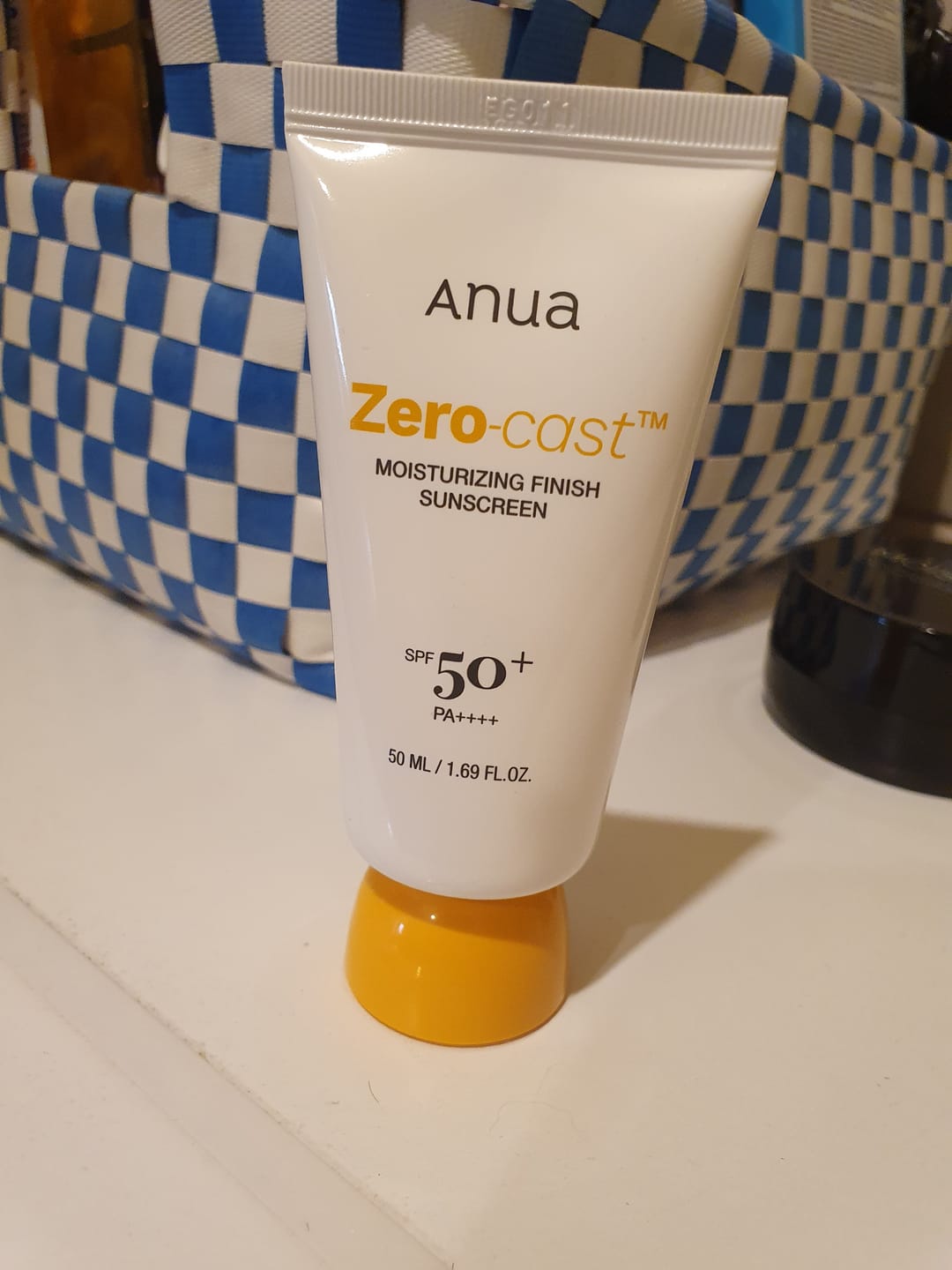 Customer photo review of Mitrinošs saules aizsargkrēms Anua Zero-Cast Moisturizing Finish Sunscreen