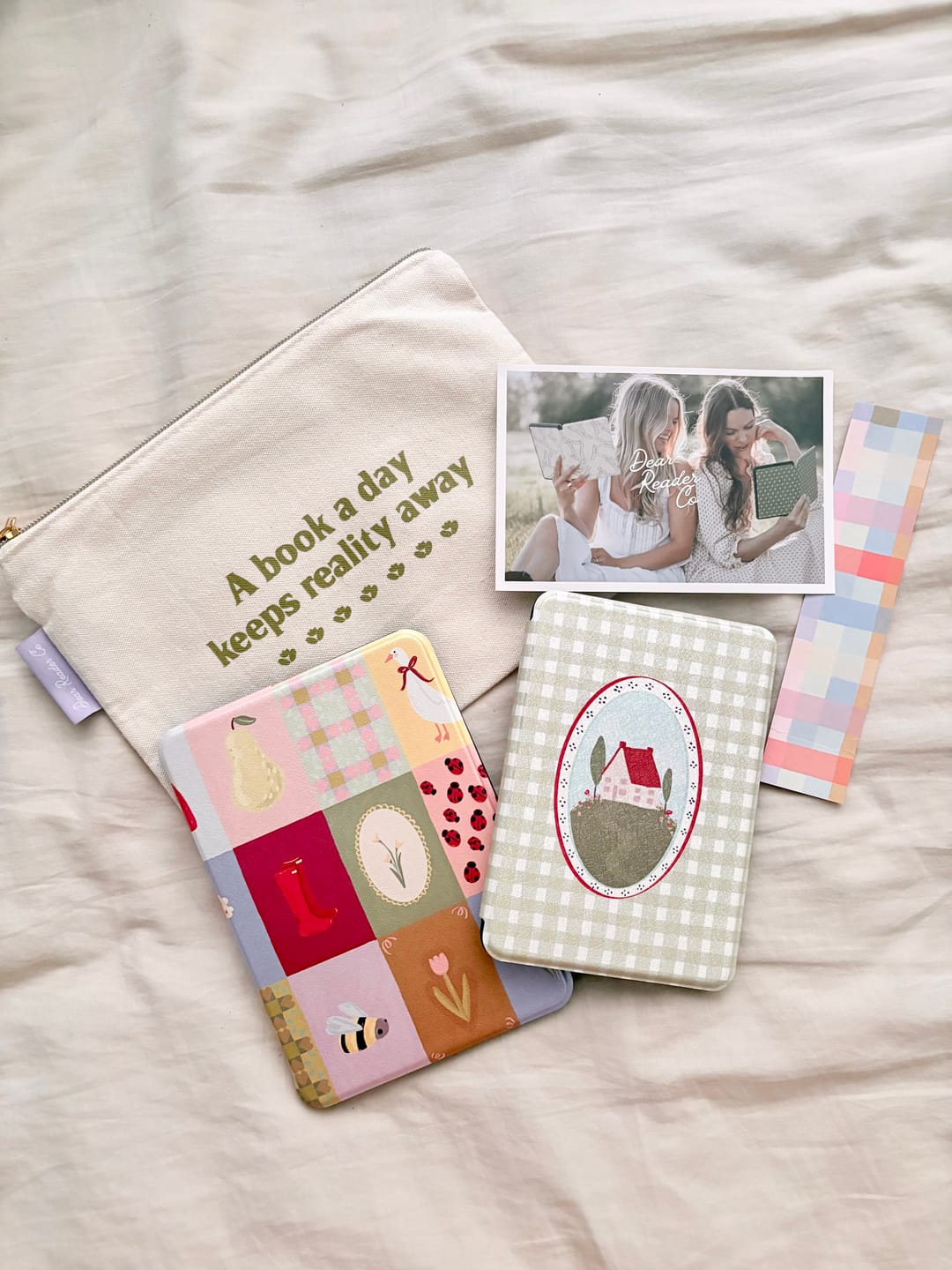 Customer photo review of Hello Spring - Kindle Case