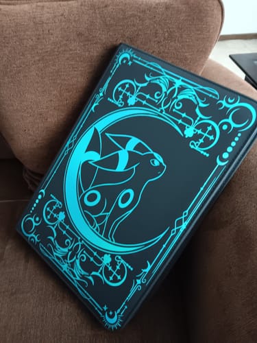 Customer photo review of Lunar Shadow Shiny 9-Pocket Trading Card Binder