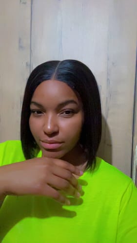 Customer photo review of BUDGET WIG :8” SDD, 10” SDD + 10” 2X6 SDD VIETNAMESE CLOSURE  Note: Closure is Vietnamese SDD  (10"WIG)