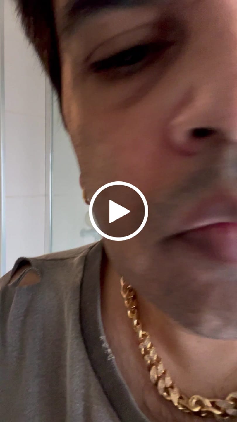 Customer video review of Ironhook Earring