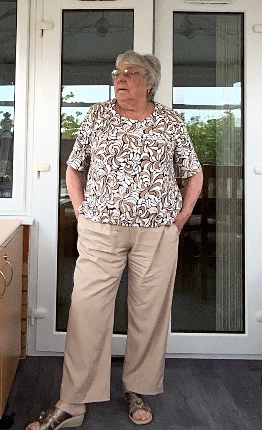 Customer photo review of Premium Plain Suiting Fabric