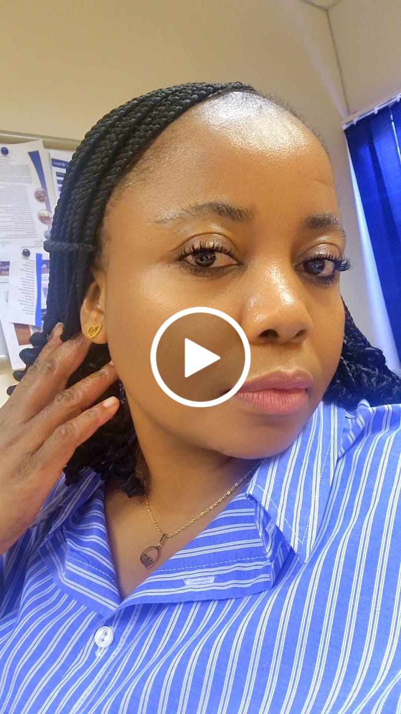 Customer video review of Gold Thando Studs