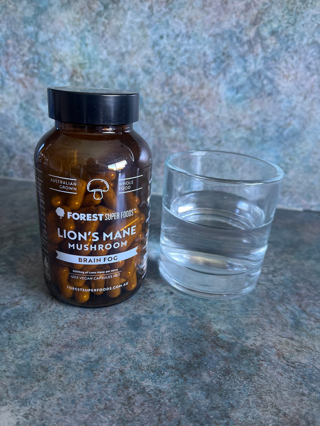 Customer photo review of Lions Mane Whole Mushroom Capsules