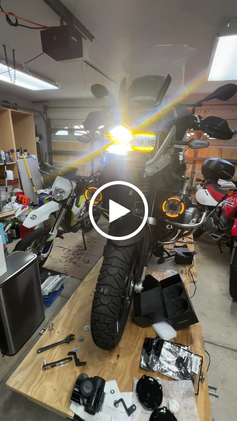 Customer video review of Motorcycle Lights – The World’s Smartest Motorcycle Auxiliary Lighting System