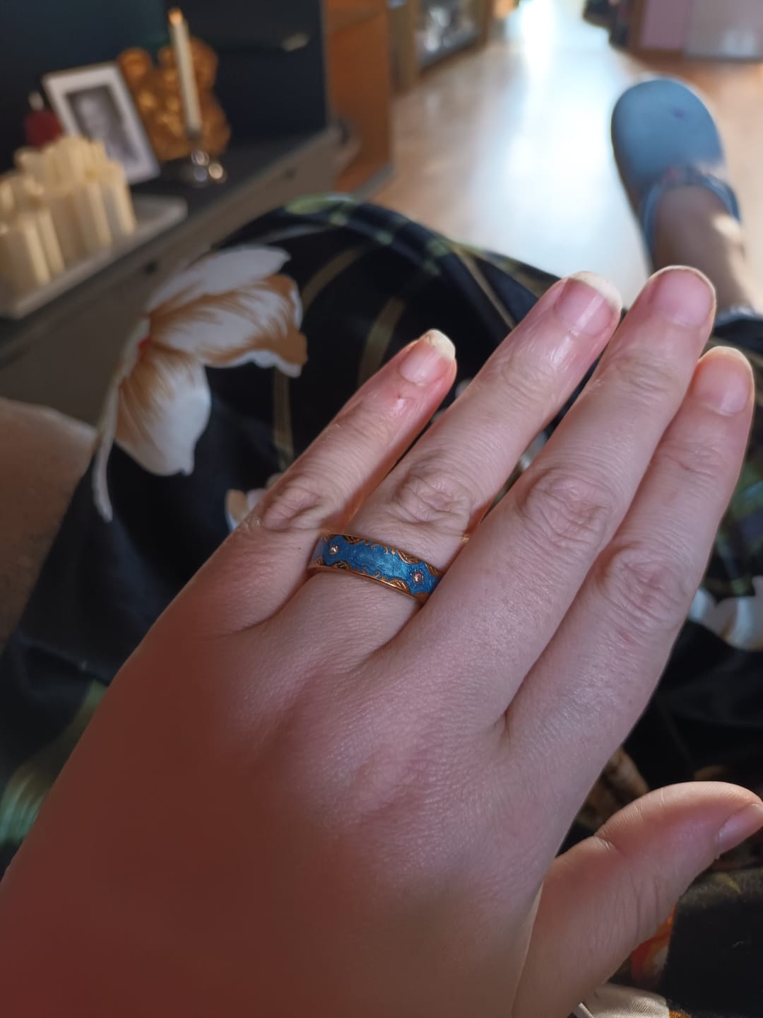 Customer photo review of Pulserive Solara Smart Ring, Sleep Tracker, Activity & Fitness Tracker, Blood Pressure& Oxygen Tracker