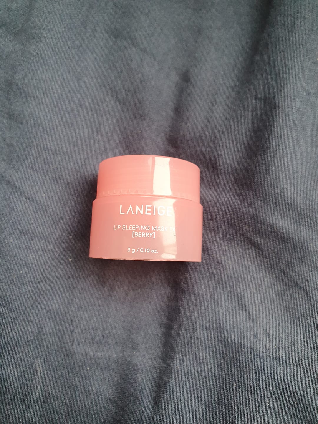 Customer photo review of Nakts maska lūpām LANEIGE Lip Sleeping Mask EX Berry