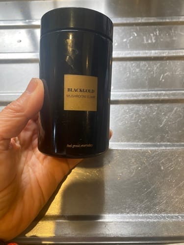 Customer photo review of Organic Mushroom Elixir Extract Bundle