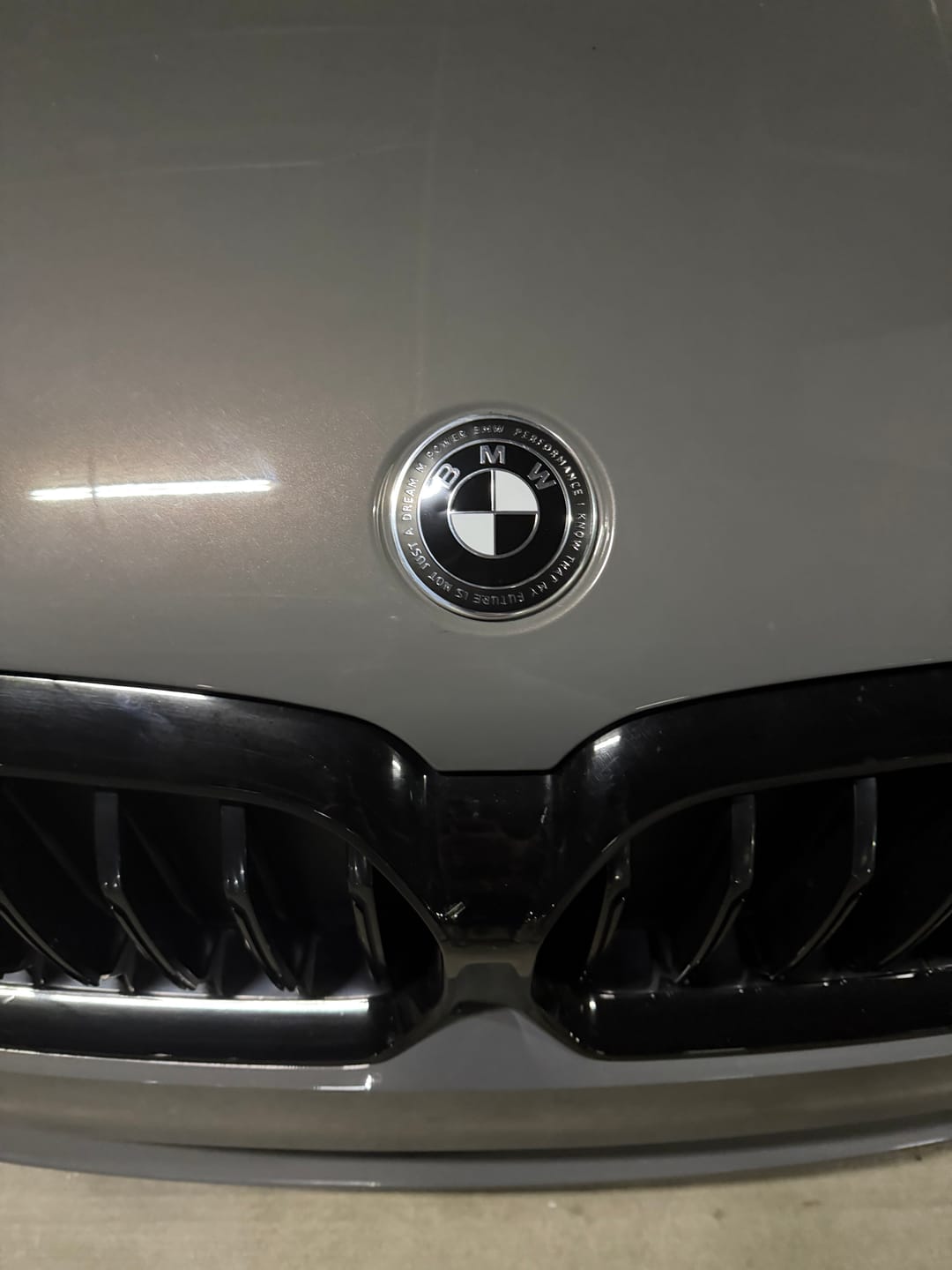 Customer photo review of BMW 50TH ANNIVERSARY EMBLEM BADGES - BLACK & WHITE