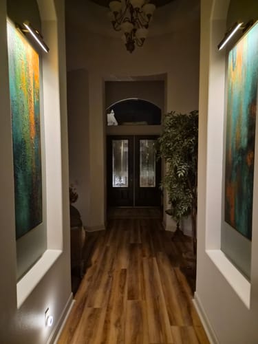 Customer review photo for Colorful Painting #CA343