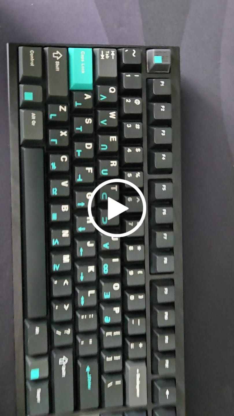 Customer video review of KEYKOBO DOLCH ABS TRIPLE-SHOT KEYCAP SET INSTOCK