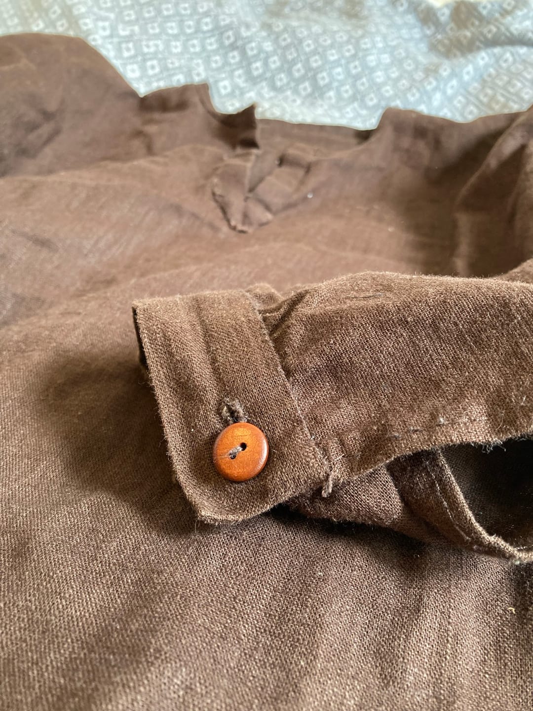 Customer photo review of Washed Linen Blend Fabric