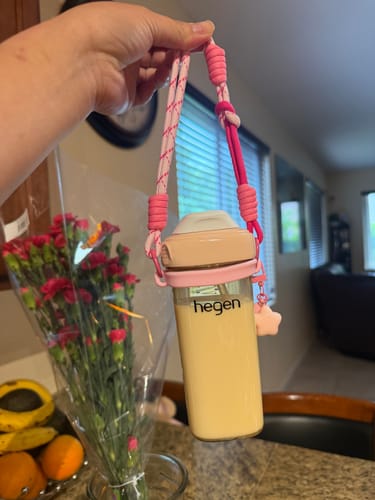 Customer photo review of Hegen PCTO™ 330ml/11oz Straw Cup PPSU Purple (9 months and above)