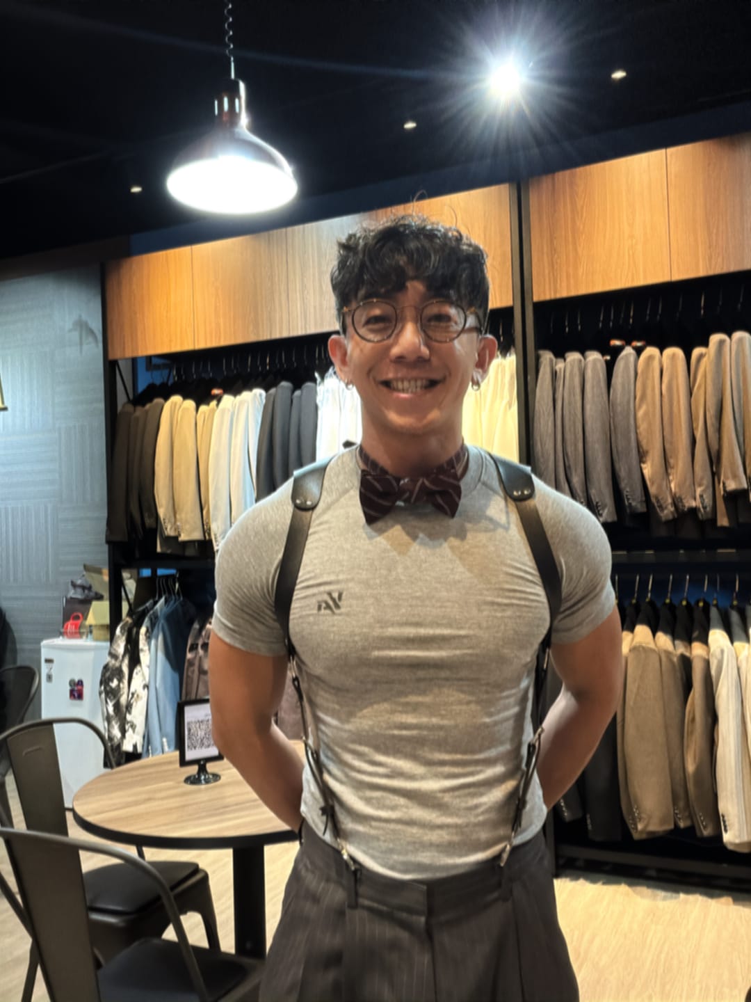 Customer photo review of 4016 - Natural Cotton Compression Tees