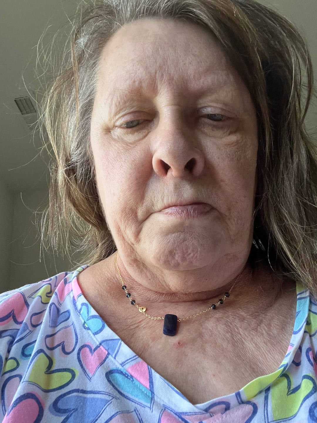 Customer photo review of Lapis Lazuli Rock Pendant