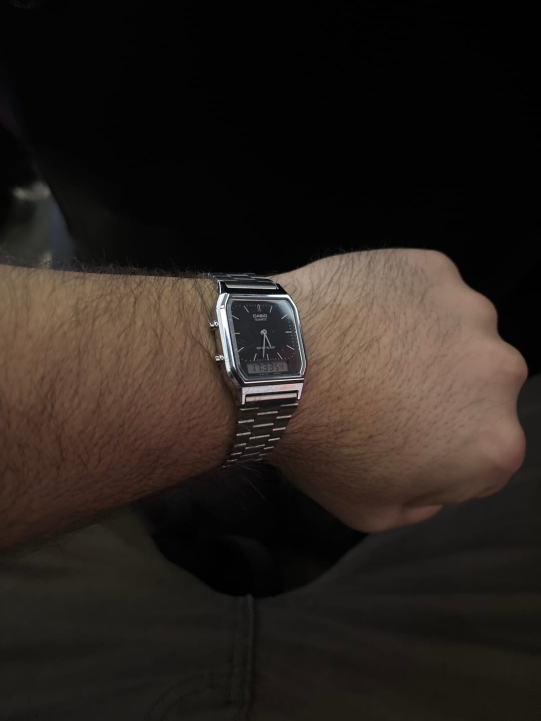 Customer photo review of Reloj Casio Vintage AQ-230A-1DMQ Dial Negro