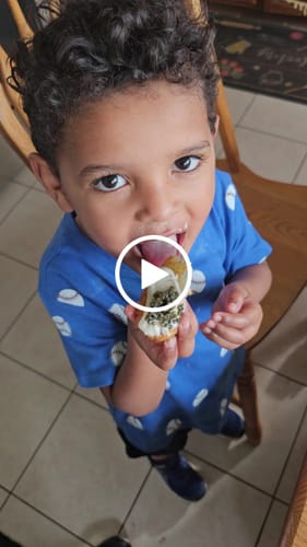 Customer video review of Osetra Caviar
