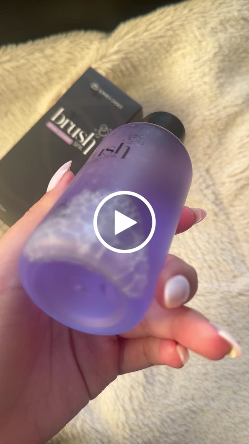 Customer video review of Brush Spa – Tečnost za brzo čišćenje četkica