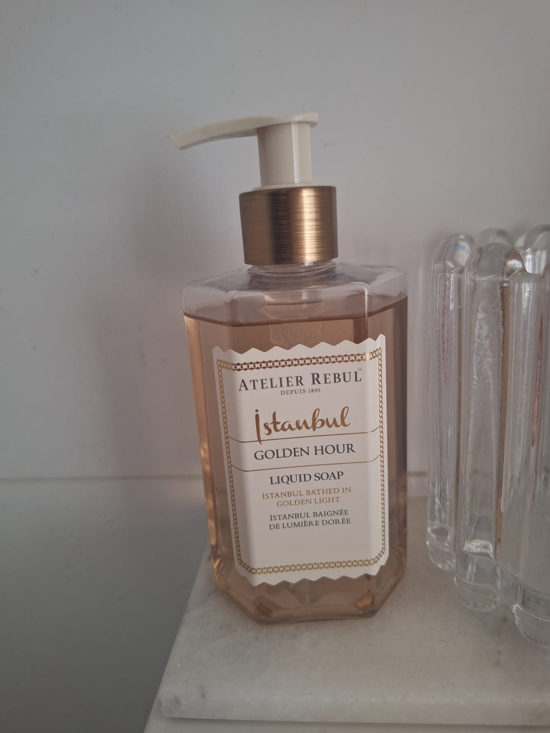 Customer photo review of Istanbul Golden Hour Handzeep 250ml