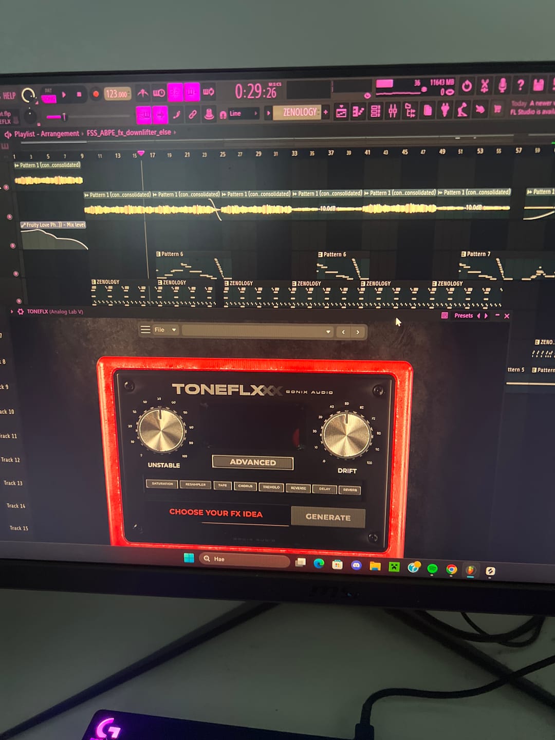 Customer photo review of TONEFLX - MULTI FX PEDALBOARD PLUGIN