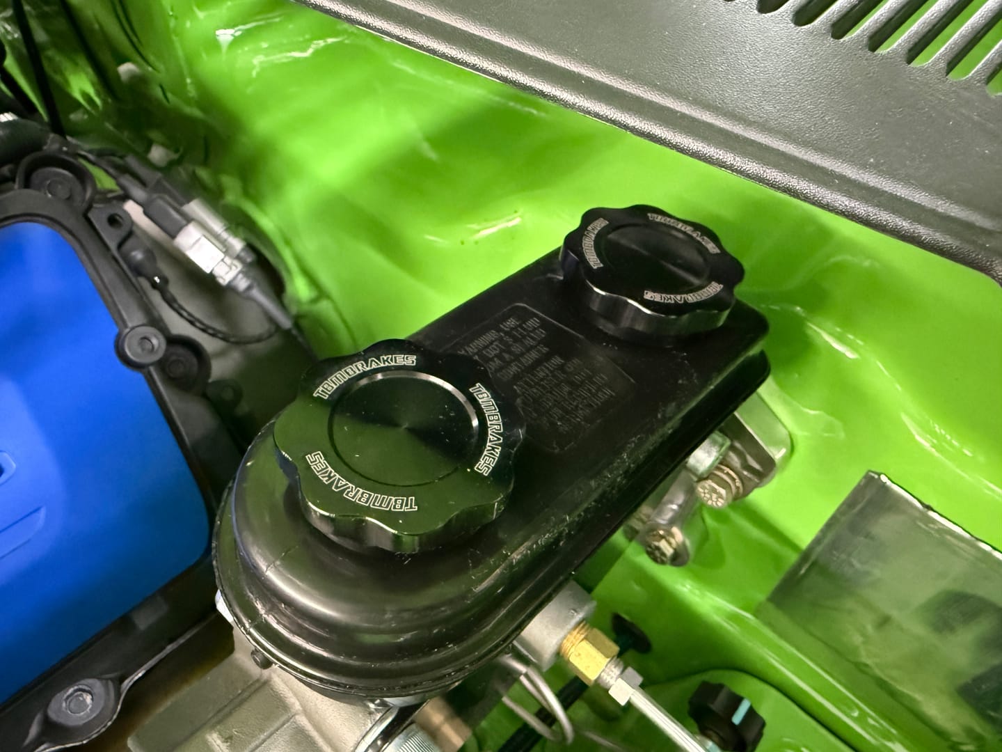 Customer photo review of TBM Modular Master Cylinder Billet Reservoir Cap (Mopar Style)