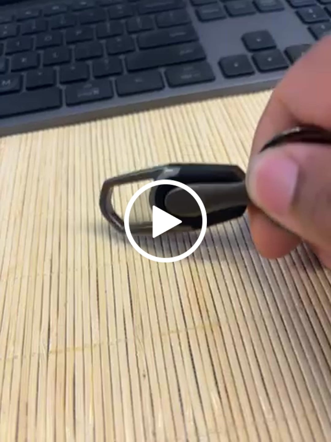 Customer video review of 80Eighty® Zinc Alloy Keychain