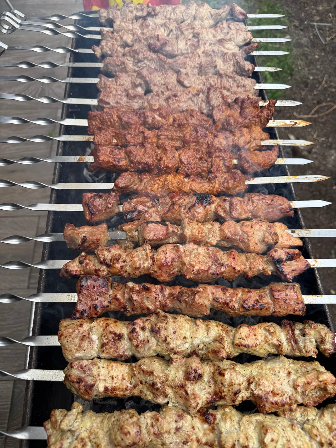 Customer photo review of Schweine-Schaschlik Yakuza – mariniert mit Teriyaki, Chili & Sesam | mySchaschlik