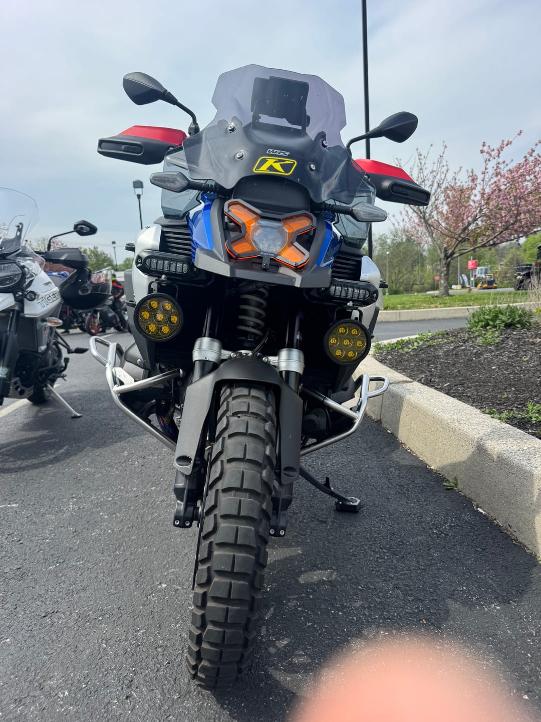 Customer photo review of Headlight Guard Kit for BMW R1300GS / R1300GS Adventure