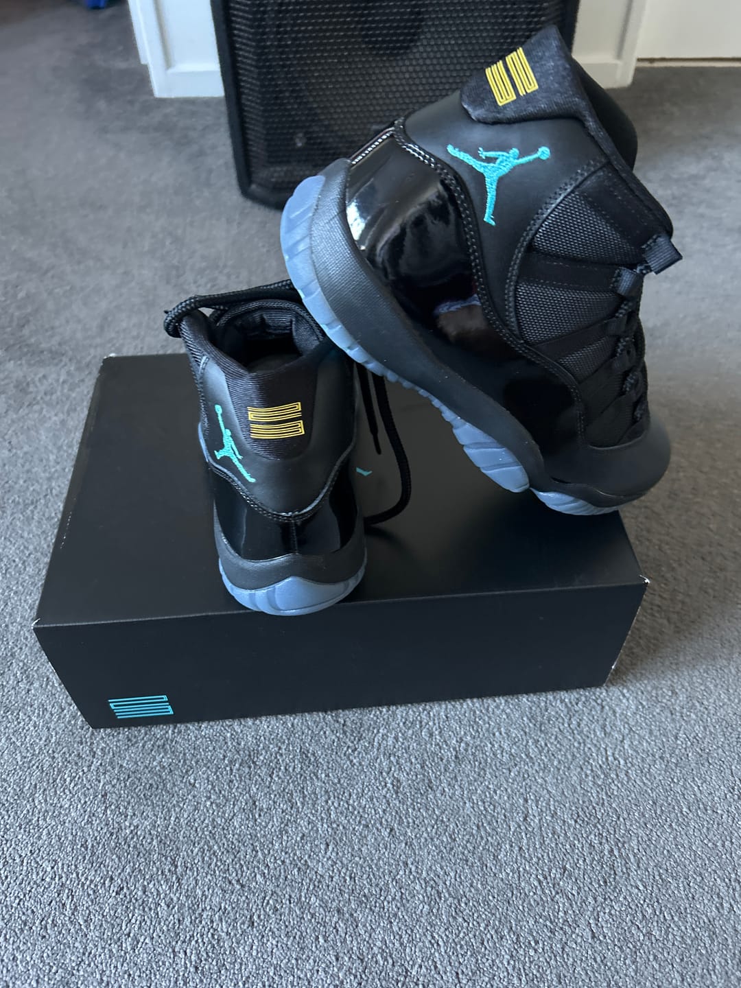 Customer photo review of Jordan 11 Retro Gamma Blue (2025)