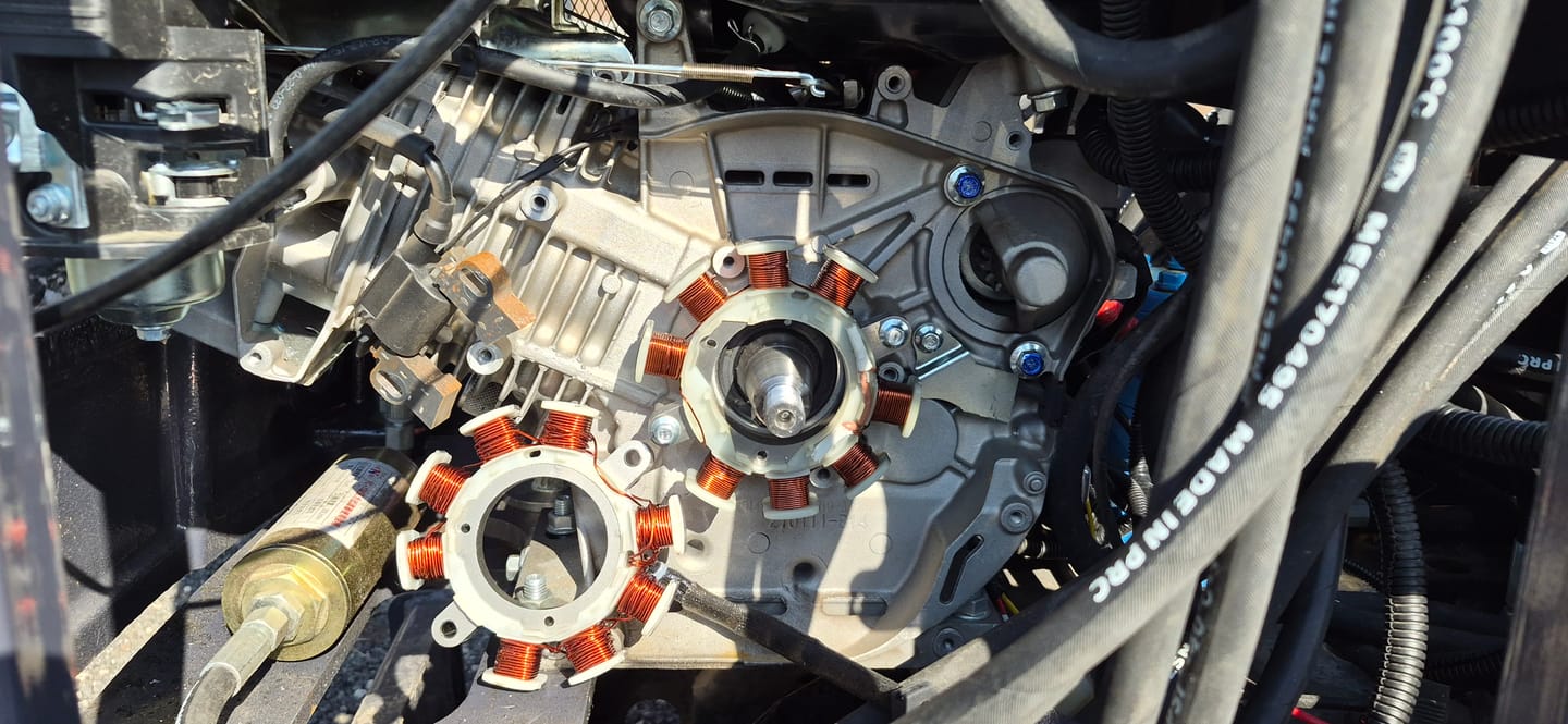 Customer photo review of 26Amp Charging System for GX390 & Predator 420cc 13hp